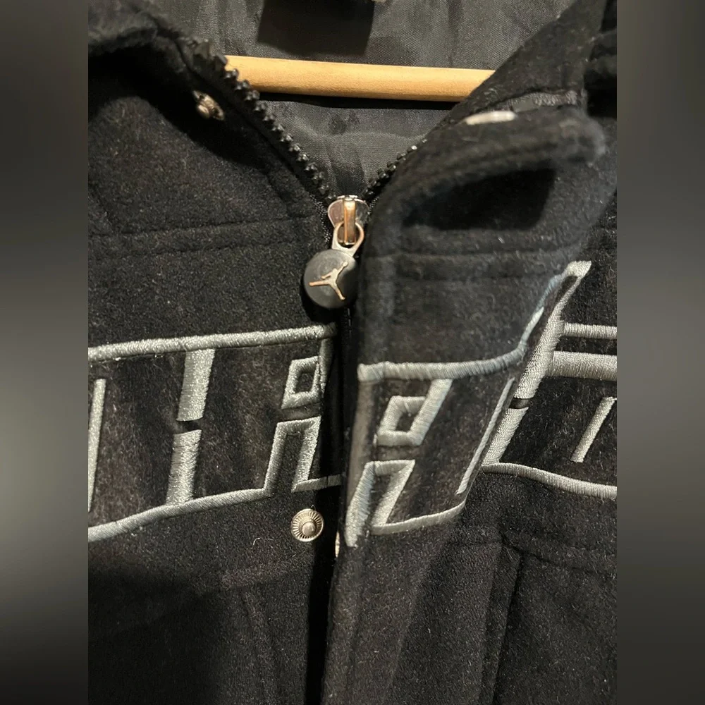 Vt 90s Air Jordan Varsity Wool Jacket 23 OG Embroidered Bomber Jacket M/XL
